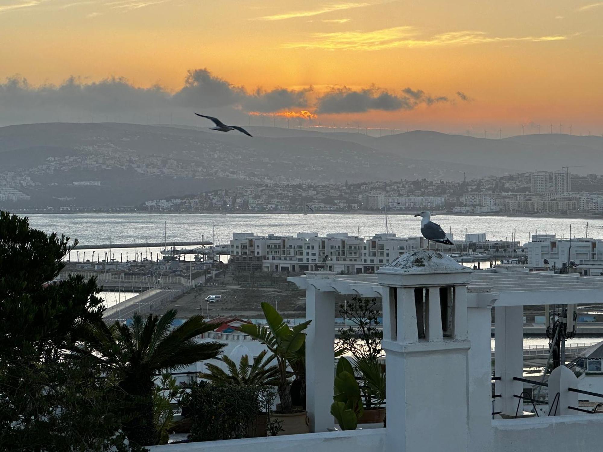 House With Sea View In Kasbah Villa Tanger Exteriör bild